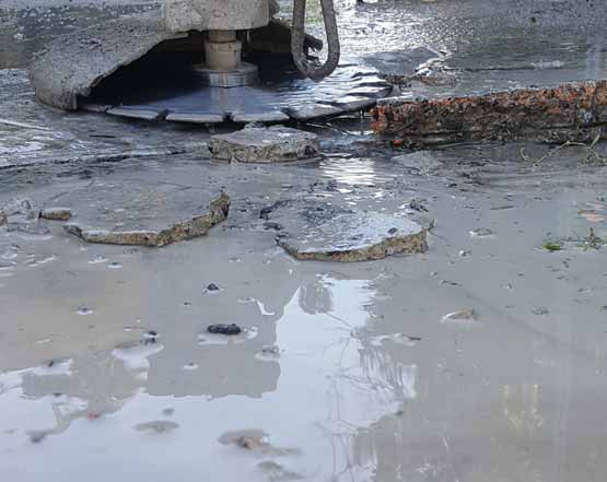 Trip Hazard Sidewalk Saw Cutting